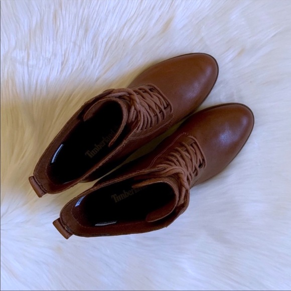 Timberland Brown Brynlee Park Mid Lace Up Boots - Picture 3 of 7